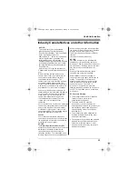 Предварительный просмотр 49 страницы Panasonic KX-TG4031C Operating Instructions Manual