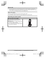 Preview for 4 page of Panasonic KX-TG403SK Operating Instructions Manual