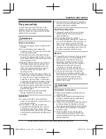 Preview for 5 page of Panasonic KX-TG403SK Operating Instructions Manual