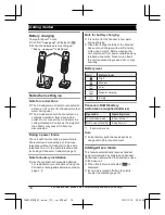 Preview for 10 page of Panasonic KX-TG403SK Operating Instructions Manual