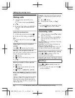 Preview for 14 page of Panasonic KX-TG403SK Operating Instructions Manual