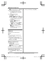 Preview for 16 page of Panasonic KX-TG403SK Operating Instructions Manual