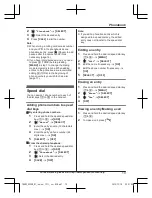 Preview for 19 page of Panasonic KX-TG403SK Operating Instructions Manual