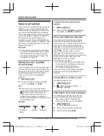 Preview for 34 page of Panasonic KX-TG403SK Operating Instructions Manual