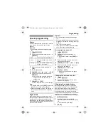 Предварительный просмотр 25 страницы Panasonic KX-TG4111C Operating Instructions Manual