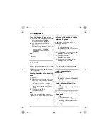 Предварительный просмотр 30 страницы Panasonic KX-TG4111C Operating Instructions Manual