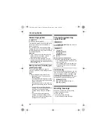 Предварительный просмотр 32 страницы Panasonic KX-TG4111C Operating Instructions Manual