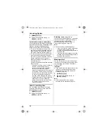 Предварительный просмотр 36 страницы Panasonic KX-TG4111C Operating Instructions Manual