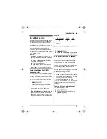 Предварительный просмотр 37 страницы Panasonic KX-TG4111C Operating Instructions Manual