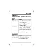 Предварительный просмотр 43 страницы Panasonic KX-TG4111C Operating Instructions Manual