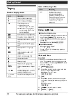 Предварительный просмотр 12 страницы Panasonic KX-TG4134M Operating Instructions Manual