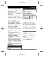 Предварительный просмотр 9 страницы Panasonic KX-TG4222C Operating Instructions Manual