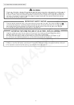 Предварительный просмотр 2 страницы Panasonic KX-TG4222CB Service Manual