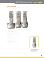 Preview for 17 page of Panasonic KX-TG4222N Manual