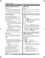 Preview for 22 page of Panasonic KX-TG4222N Operating Instructions Manual