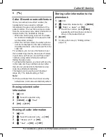 Preview for 23 page of Panasonic KX-TG4222N Operating Instructions Manual