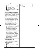 Preview for 28 page of Panasonic KX-TG4222N Operating Instructions Manual