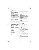 Предварительный просмотр 16 страницы Panasonic KX-TG4311BX Operating Instructions Manual