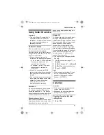 Предварительный просмотр 25 страницы Panasonic KX-TG4311BX Operating Instructions Manual