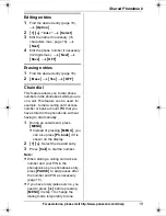 Preview for 19 page of Panasonic KX-TG4321 Operating Instructions Manual