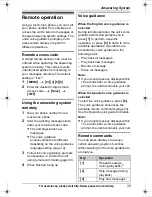 Preview for 33 page of Panasonic KX-TG4321 Operating Instructions Manual