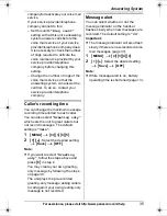 Preview for 35 page of Panasonic KX-TG4321 Operating Instructions Manual