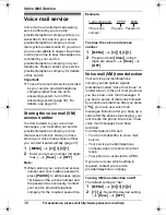 Preview for 36 page of Panasonic KX-TG4321 Operating Instructions Manual