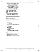 Preview for 39 page of Panasonic KX-TG4321 Operating Instructions Manual