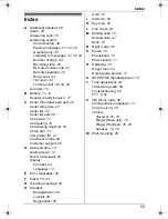 Предварительный просмотр 55 страницы Panasonic KX-TG4321 Operating Instructions Manual