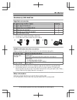 Предварительный просмотр 3 страницы Panasonic KX-TG432SK Operating Instructions Manual