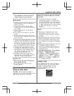 Предварительный просмотр 7 страницы Panasonic KX-TG432SK Operating Instructions Manual