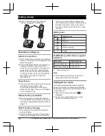 Предварительный просмотр 10 страницы Panasonic KX-TG432SK Operating Instructions Manual