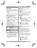 Предварительный просмотр 17 страницы Panasonic KX-TG432SK Operating Instructions Manual