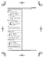 Предварительный просмотр 19 страницы Panasonic KX-TG432SK Operating Instructions Manual