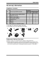 Предварительный просмотр 5 страницы Panasonic KX-TG4381NZ Operating Instructions Manual