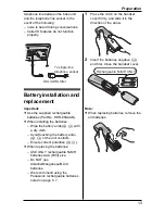 Предварительный просмотр 13 страницы Panasonic KX-TG4381NZ Operating Instructions Manual