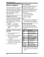 Предварительный просмотр 34 страницы Panasonic KX-TG4381NZ Operating Instructions Manual