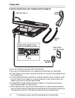 Предварительный просмотр 12 страницы Panasonic KX-TG4500 - Cordless Phone And 4 Handsets Operating Instructions Manual