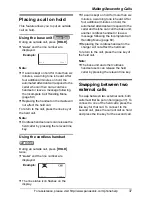 Предварительный просмотр 37 страницы Panasonic KX-TG4500 - Cordless Phone And 4 Handsets Operating Instructions Manual