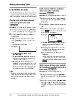 Предварительный просмотр 38 страницы Panasonic KX-TG4500 - Cordless Phone And 4 Handsets Operating Instructions Manual