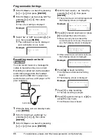 Предварительный просмотр 88 страницы Panasonic KX-TG4500 - Cordless Phone And 4 Handsets Operating Instructions Manual