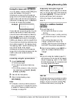 Предварительный просмотр 33 страницы Panasonic KX-TG4500B - Cordless Phone Base Station Operating Instructions Manual