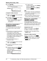 Предварительный просмотр 40 страницы Panasonic KX-TG4500B - Cordless Phone Base Station Operating Instructions Manual