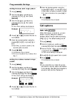 Предварительный просмотр 80 страницы Panasonic KX-TG4500B - Cordless Phone Base Station Operating Instructions Manual