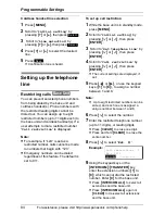 Предварительный просмотр 84 страницы Panasonic KX-TG4500B - Cordless Phone Base Station Operating Instructions Manual