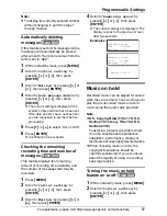 Предварительный просмотр 87 страницы Panasonic KX-TG4500B - Cordless Phone Base Station Operating Instructions Manual