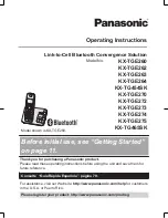 Panasonic KX-TG454SK Operating Instructions Manual предпросмотр