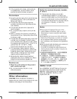 Предварительный просмотр 9 страницы Panasonic KX-TG454SK Operating Instructions Manual