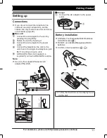 Предварительный просмотр 11 страницы Panasonic KX-TG454SK Operating Instructions Manual