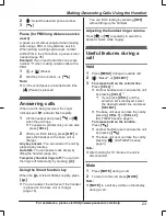 Предварительный просмотр 23 страницы Panasonic KX-TG454SK Operating Instructions Manual